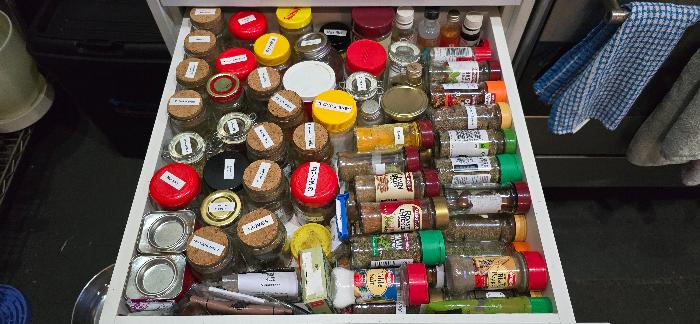 Spice drawer