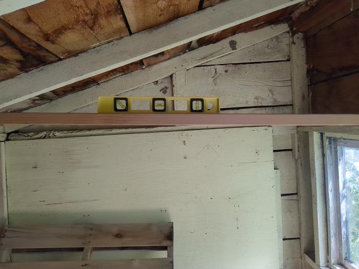 Building a loft. Level is not possible.