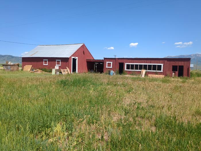 Started cleaning out the barn and pulling out potential building materials.