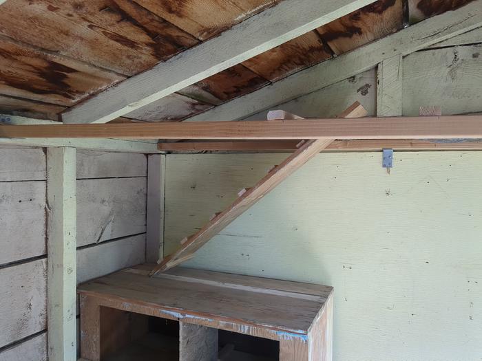 Made a little ramp.