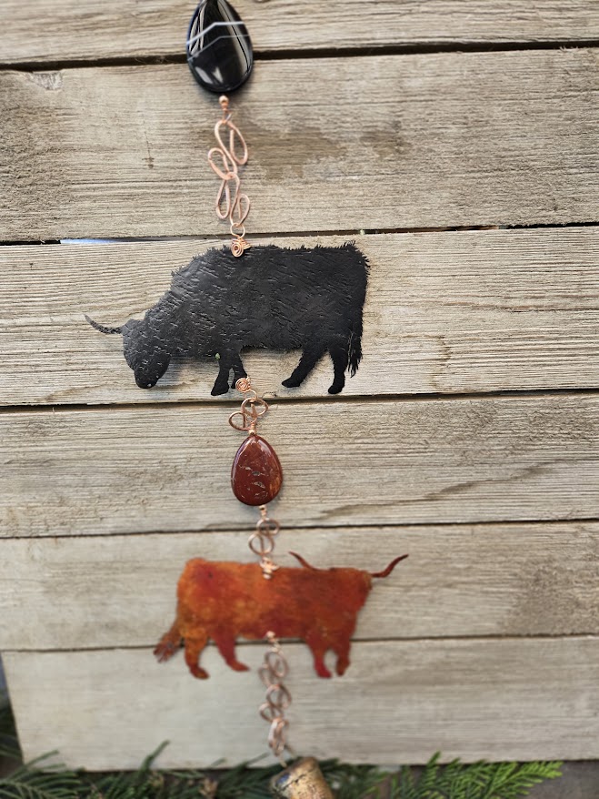 highland cattle chime
