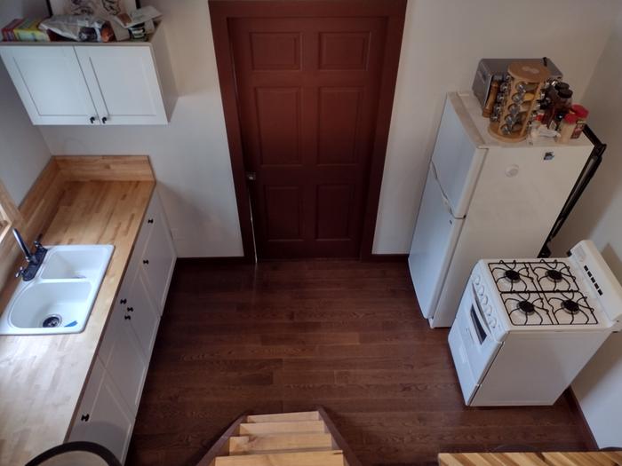 Kitchen, view from above