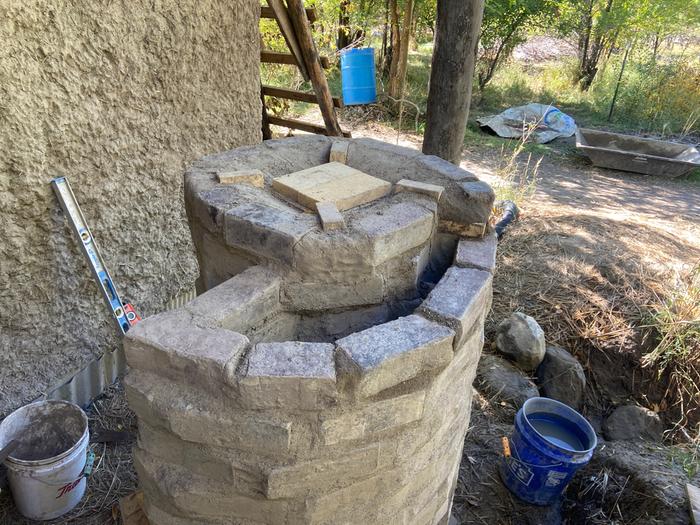 Filename: IMG_3928.jpeg
Description: Current state of the water heater. Splits are temporary to cover the openings of the jtube Current state of the water heater. Splits are temporary to cover the openings of the jtube