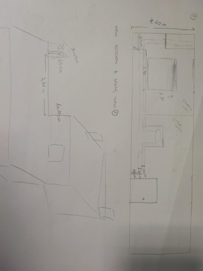 Rocket Mass Heater schematic draft