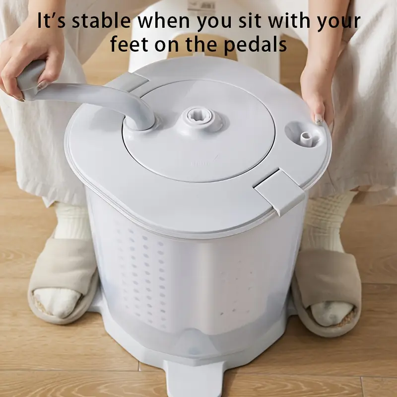 Hand operated washing machine