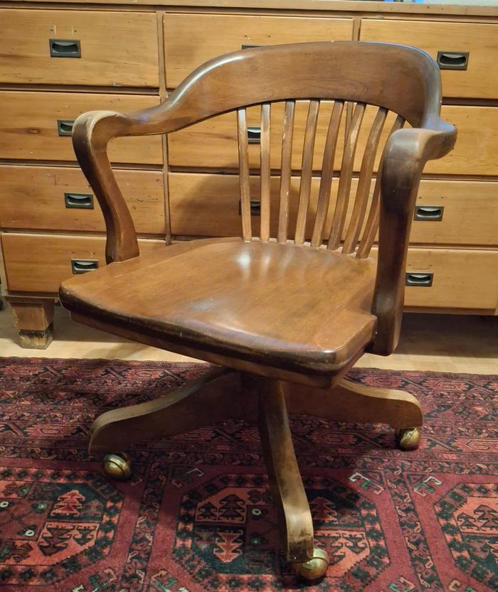 repaired Krug chair