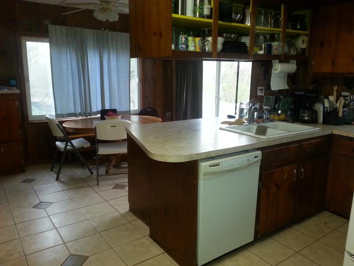 kitchen facing east