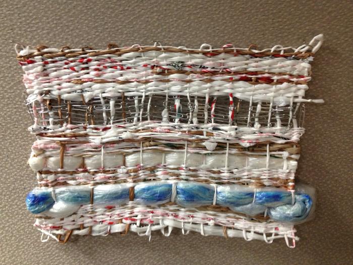 it isn't high art, but the cube wall is less barren