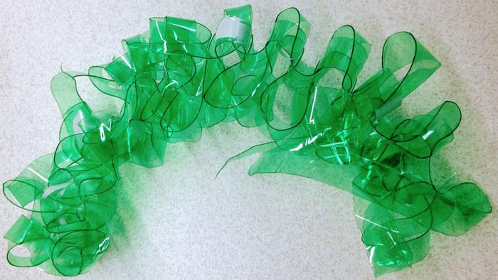 a heavier plastic pop bottle