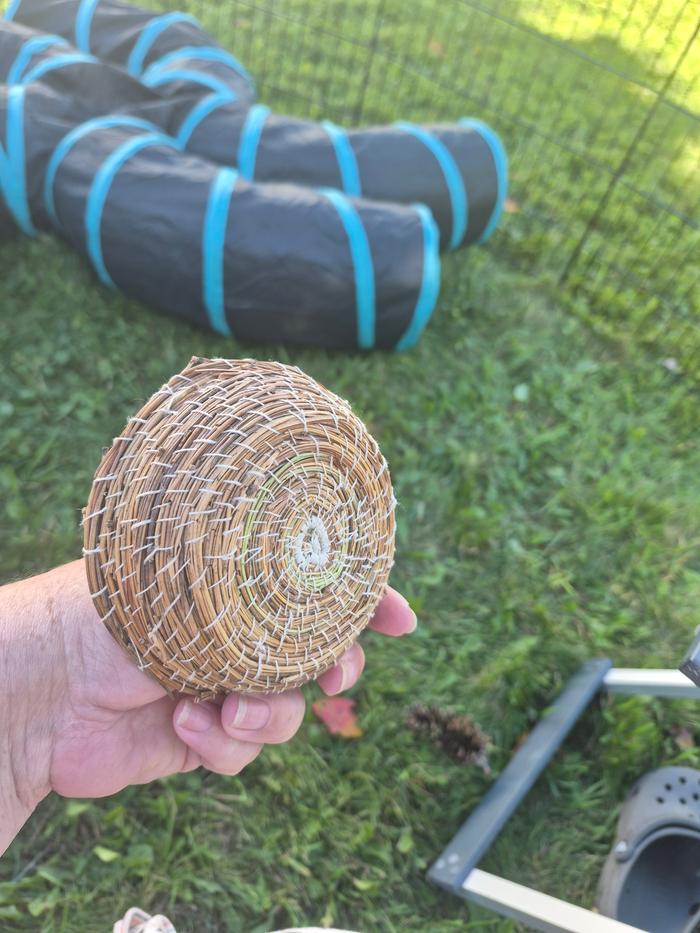 Completed basket