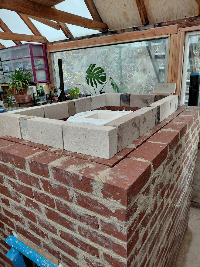 dry stack checking the layout