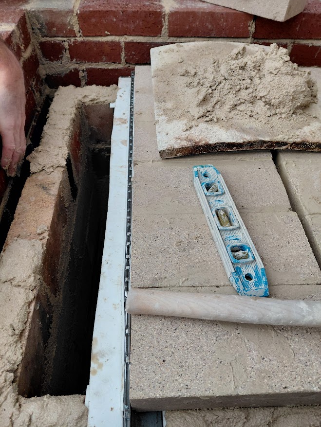 Inner roof going on.