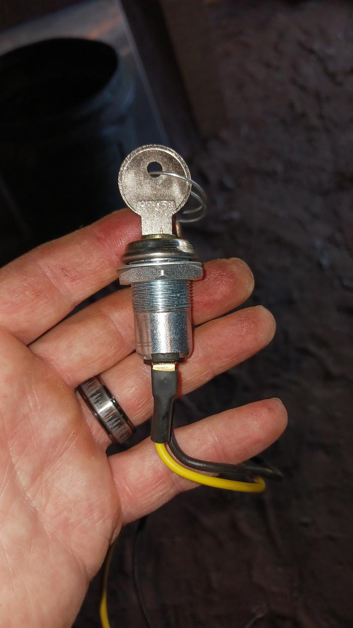 A replacement ignition switch for old ford tractors