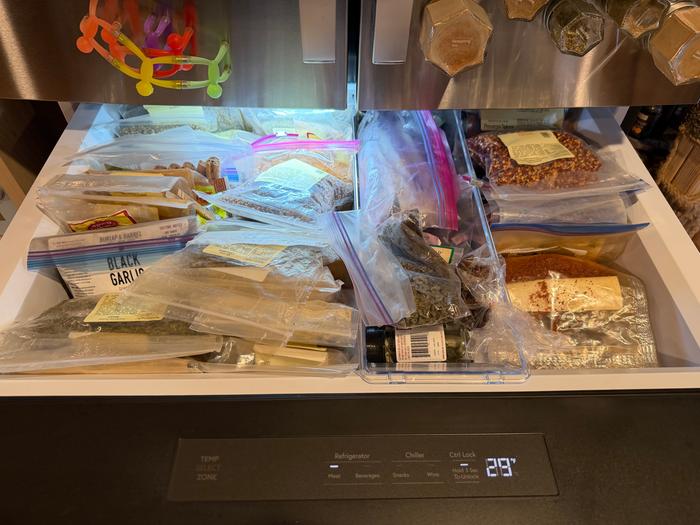 Main frozen backup. 