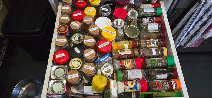 Spice drawer