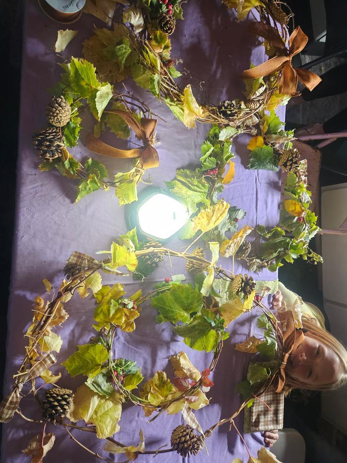 Some of the wreaths