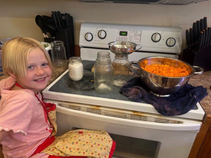 I got a pretty cute little helper!