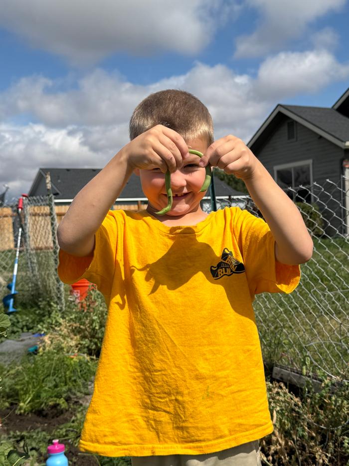 Little helper in the garden