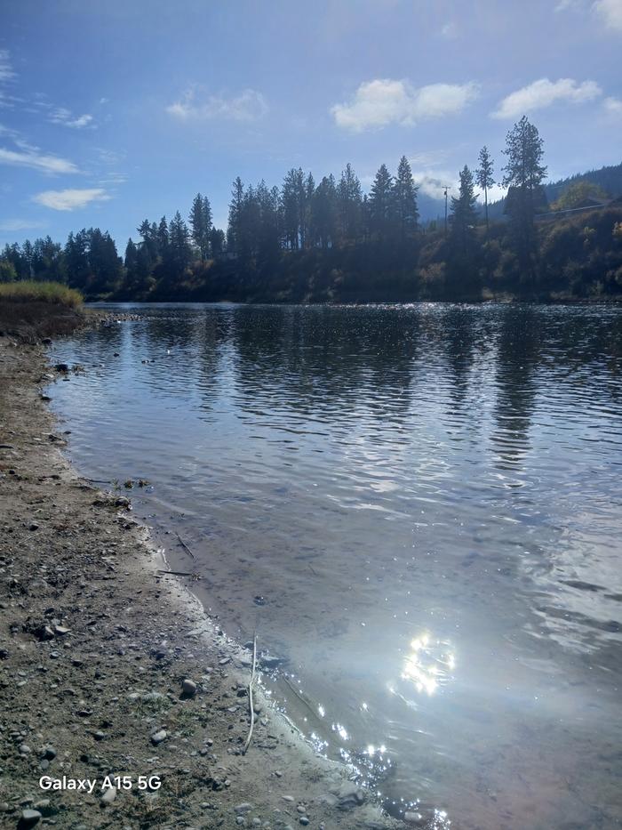 Part of Big Eddy river section