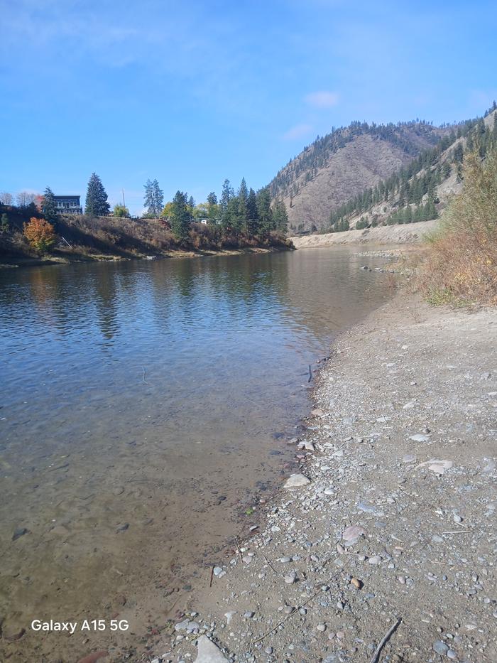 Part of Big Eddy river section