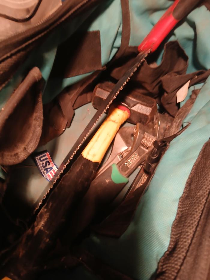 Getting tools ready for the day