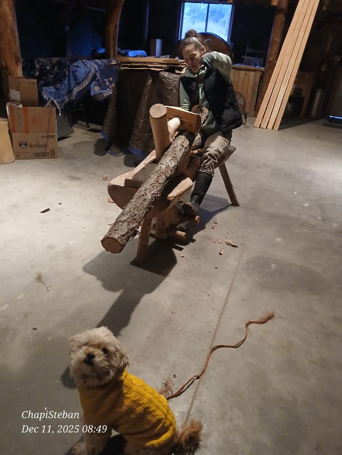 Molly taking a shot at it 