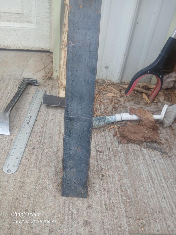 Piece that will be heated and worked on 