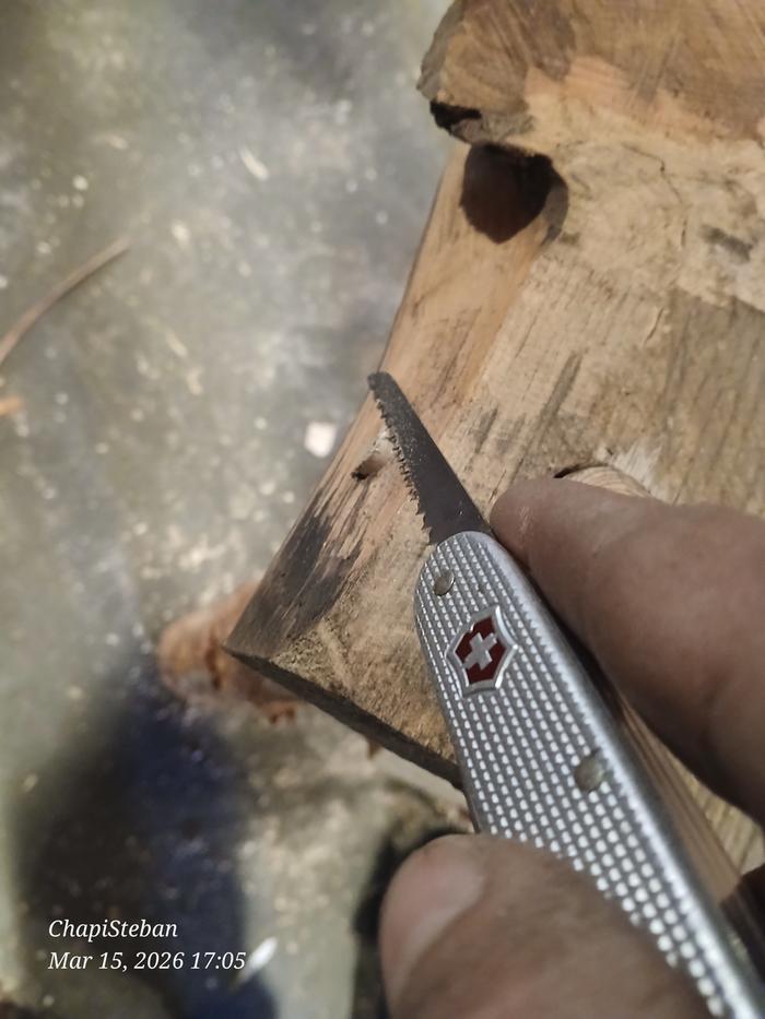 Cutting off the excess 