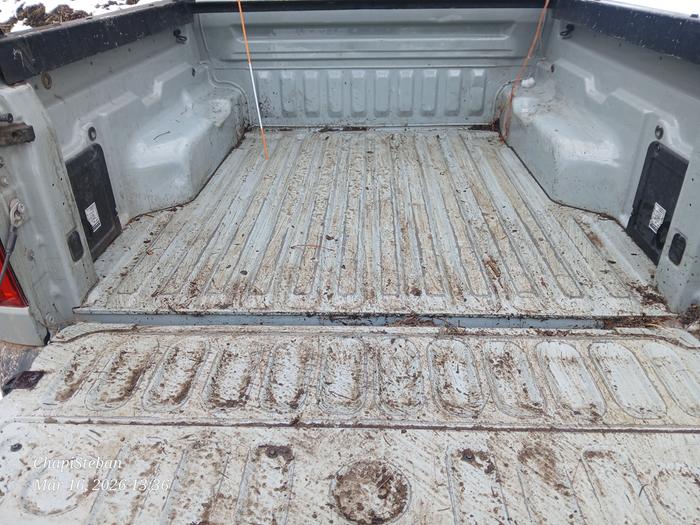 A much cleaner truck bed