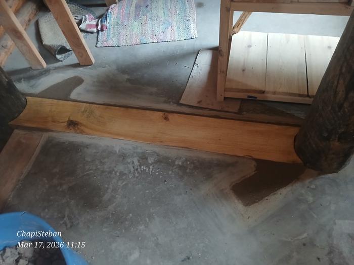 Cob drying to be a solid floor