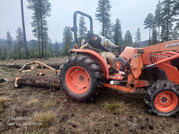 Soon to be staged by the sawmill