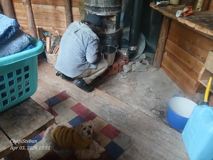 Seth working on the dogstar's rmh 