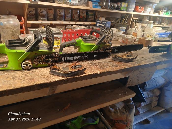Chainsaw maintenance 