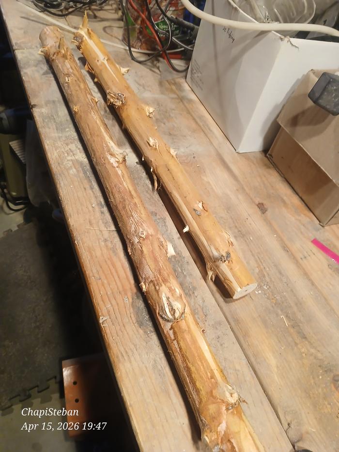These will be used for support pieces for the shelve brackets 