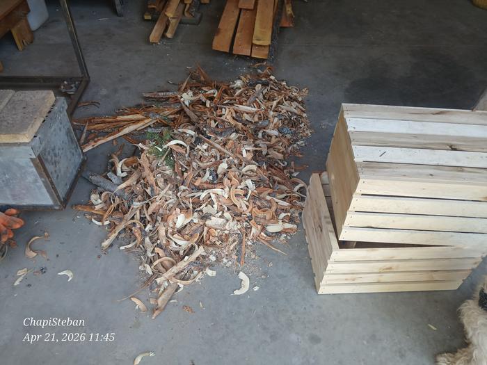 Wow look at some of these shavings 