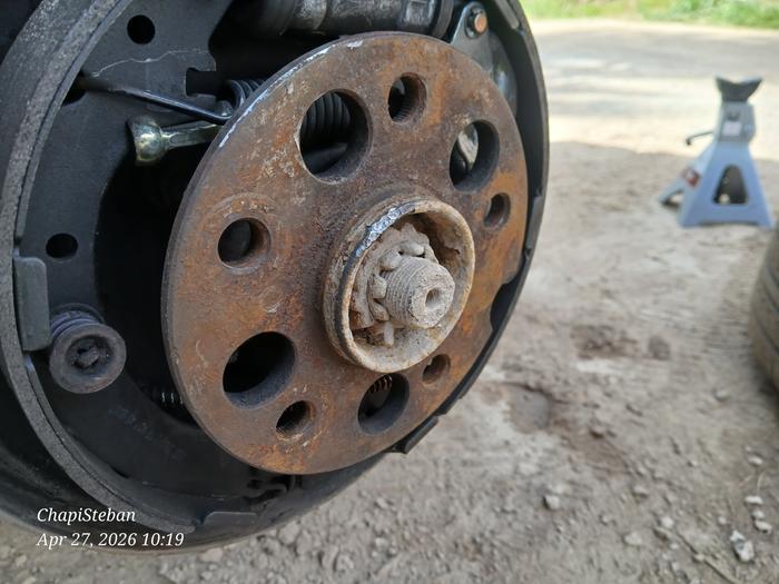 All old studs have been removed 