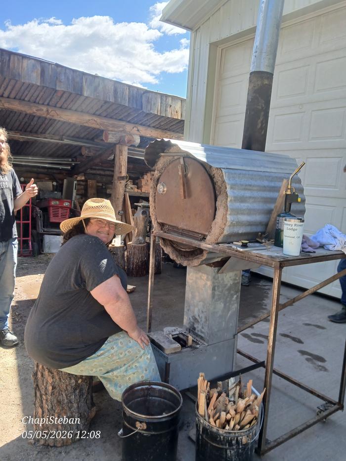Firing up the rocket oven