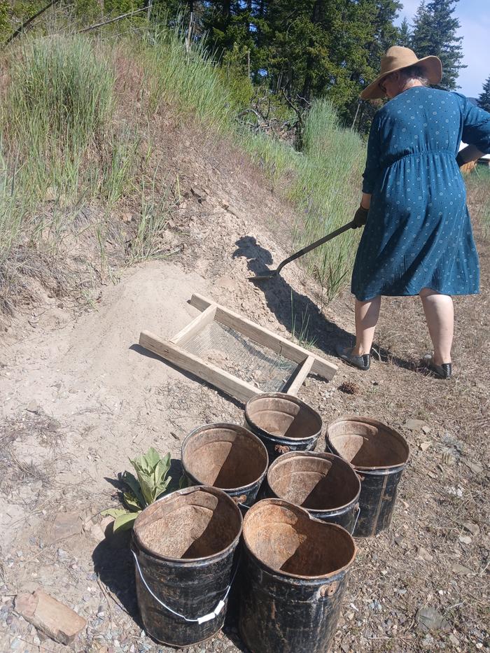 Gravel harvest 