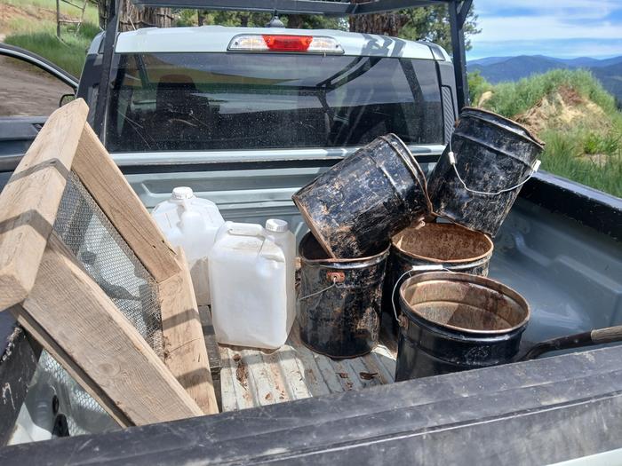Gravel harvest time 