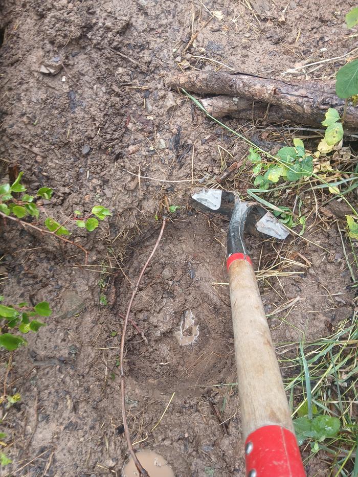 Continuing on last hugel step hole 