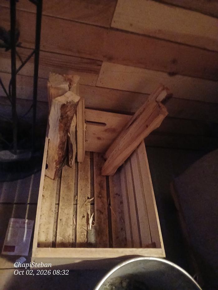 Kindling is in low supply .. need to process some more