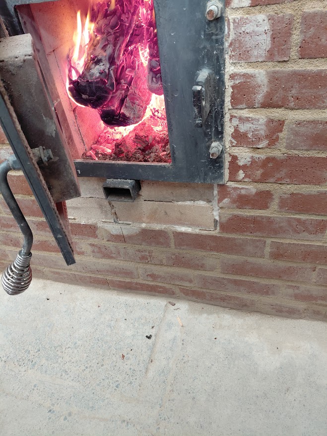The core is dry and hot