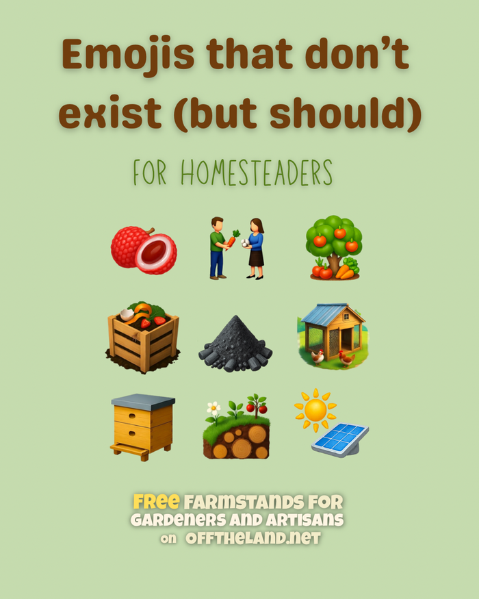 Homesteading Emojis