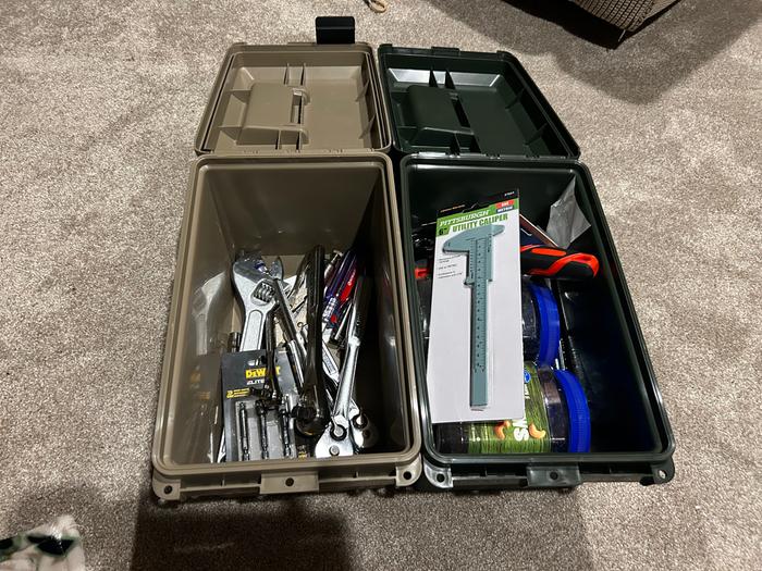 Ammo can tool kits