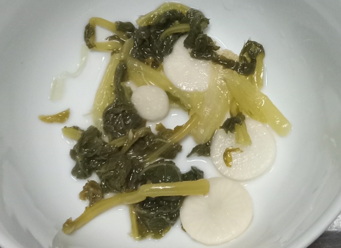 Fermented daikon day 5