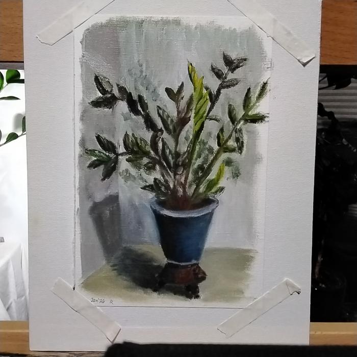 It was supposed to be alla prima