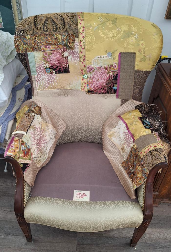 chair repair in progress