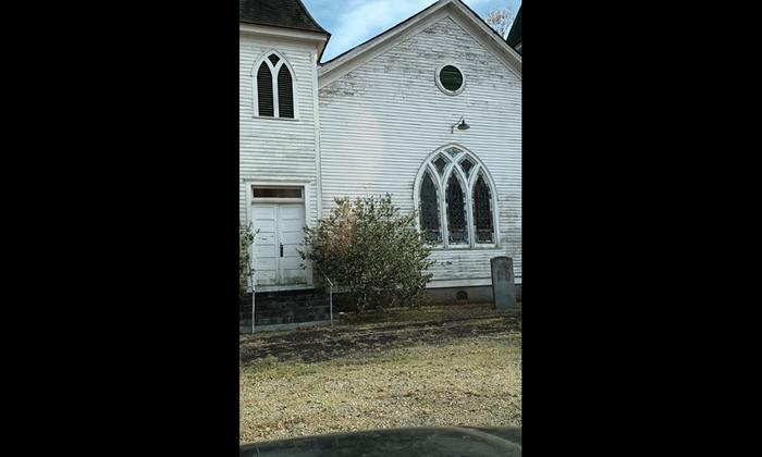 Abandoned methodist church near maxeys ga 