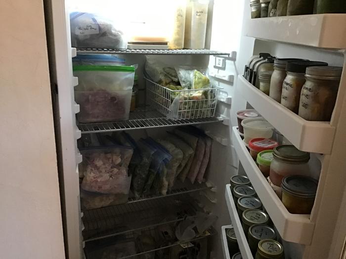 Organized freezer