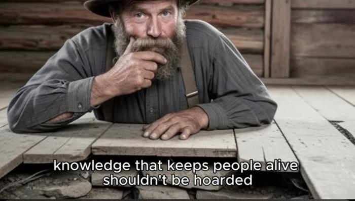 Half a man but still wise